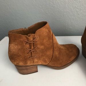 Jessica Simpson suede booties